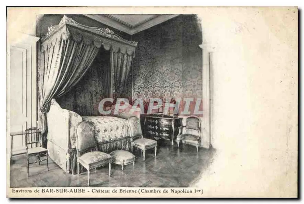 Zimmer Napoleons I. — Schloss Brienne — Umgebung von Bar-sur-Aube - Vorderseite