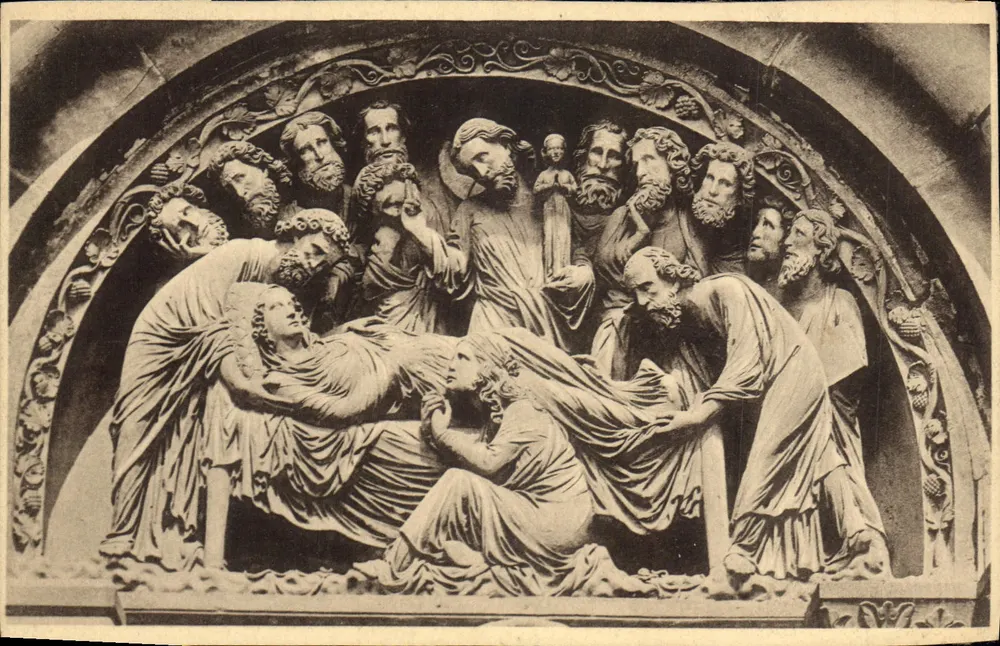 Strasbourg Cathedral — Der Tod der Jungfrau — Verlag Yerling, n° 22 - Vorderseite