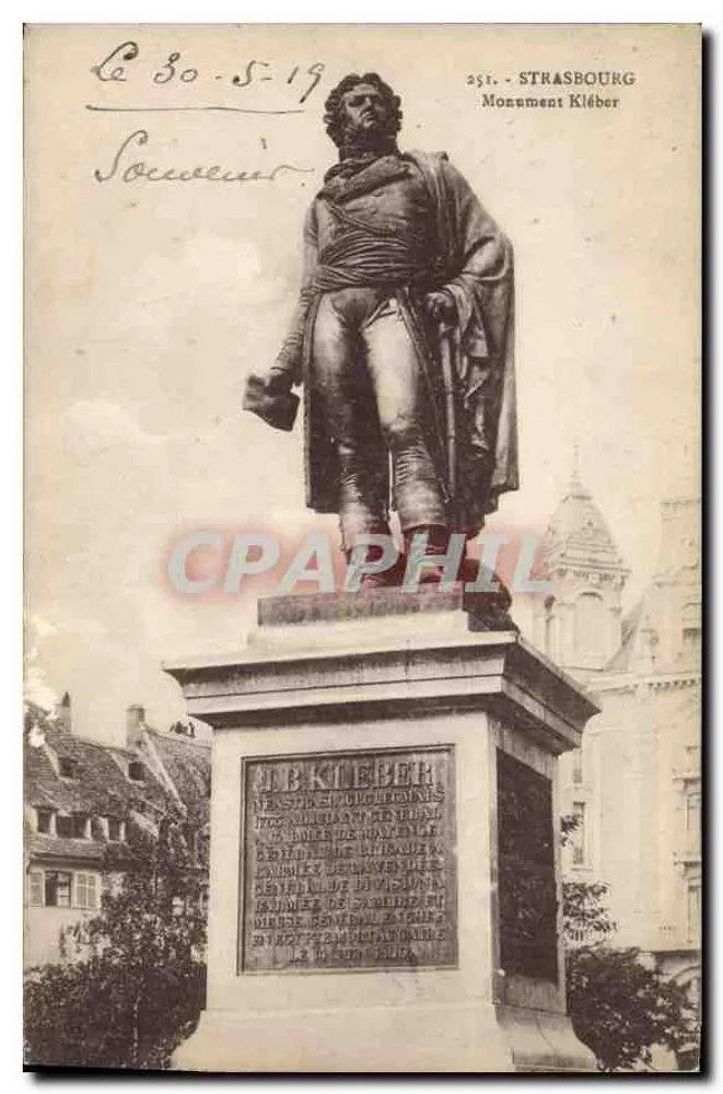 Estrasburgo — Monumento Kléber — editor desconhecido, n° 251 - Frente