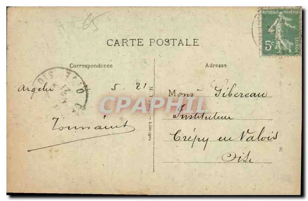 Luz-Saint-Sauveur — Le Pont Napoléon — Les Pyrénées - Verso