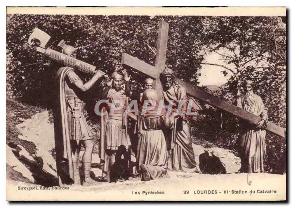 Lourdes - VIa Estação do Calvário — Sireygeoi, Edit. Lourdes - Frente