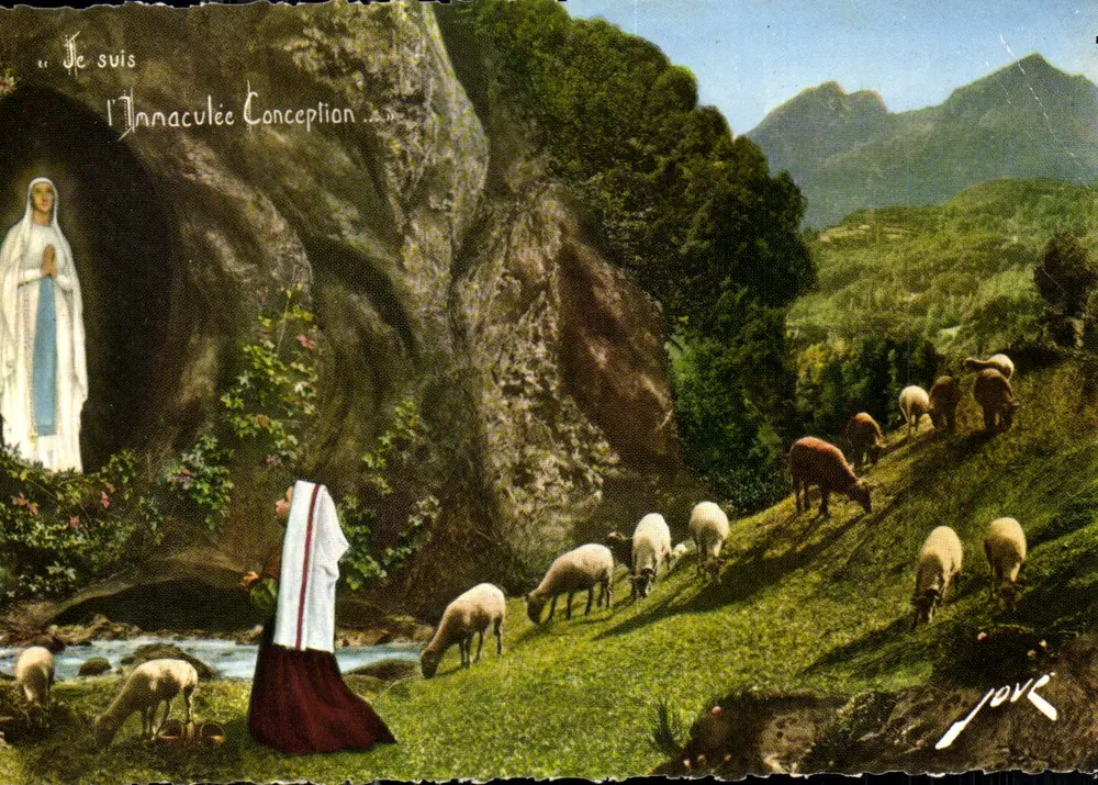 Erscheinung der Jungfrau bei Bernadette — Jove — n°413 - Vorderseite
