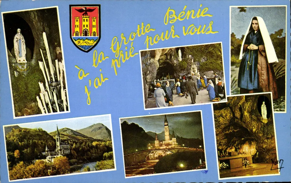 Gruta de Lourdes — Lembrete de Lourdes — Edição YANP CHAMPION - Frente