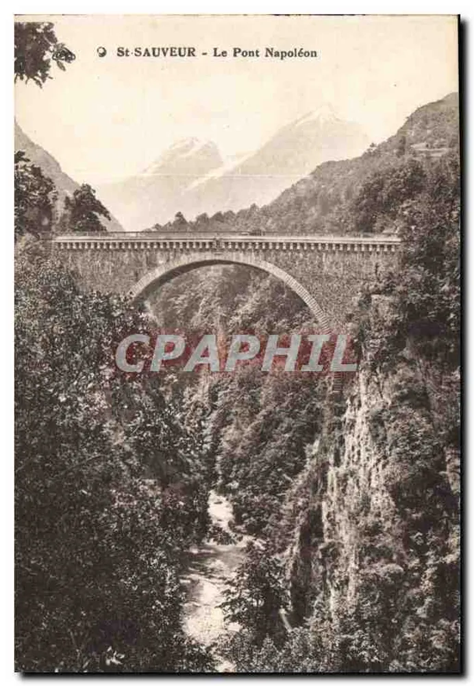 St-Sauveur - O Ponte Napoléon — editor CP-ALGACIENNE DES ARTS PHOTOGRAPHIQUES - STRASBOURG - Frente