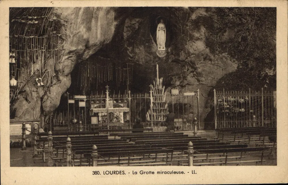 Lourdes - A Grotta Milagrosa - LL - Frente