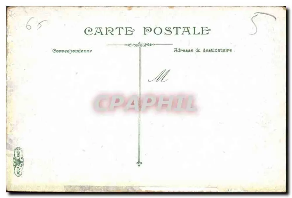 Lourdes — Ansicht vom Gipfel des Calvary — Verlag L.V. C. - Rückseite