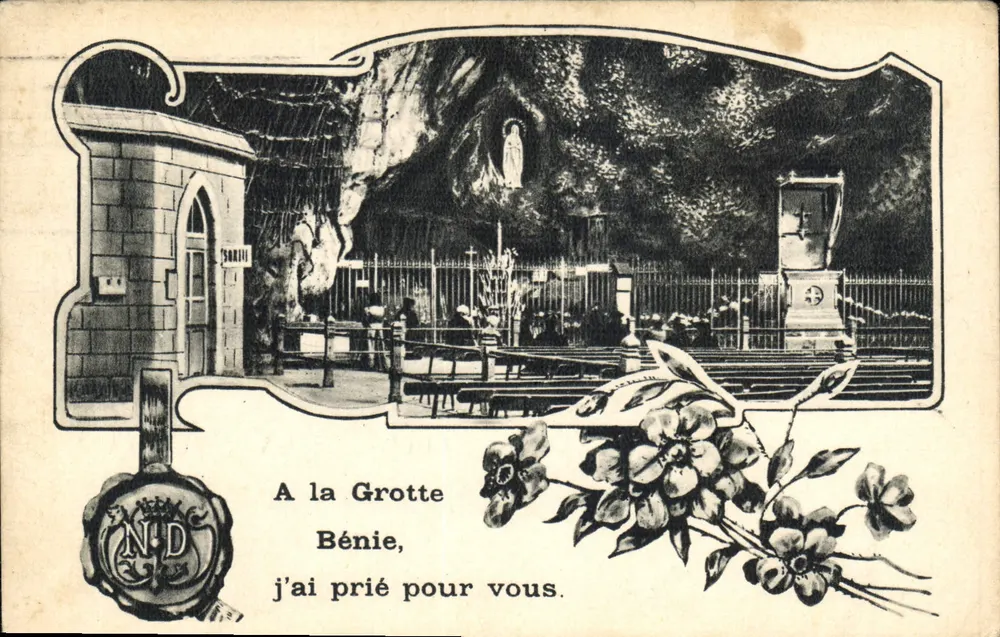 Lourdes-Höhle — Unsere Liebe Frau von Lourdes — P.D.-Ausgabe Nr. 26 - Vorderseite