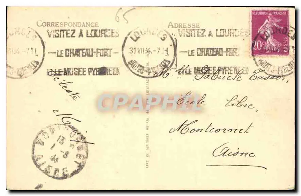 Lourdes - A Basílica — LL, n°41 - Verso