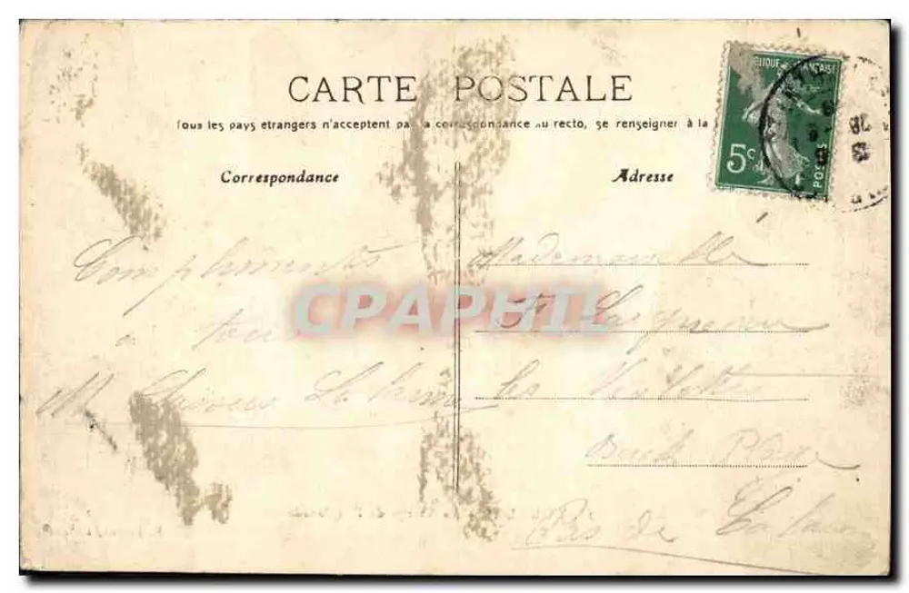 Lourdes - A Virgem da Esplanada — E. Frioux, editor, n° 58 - Verso