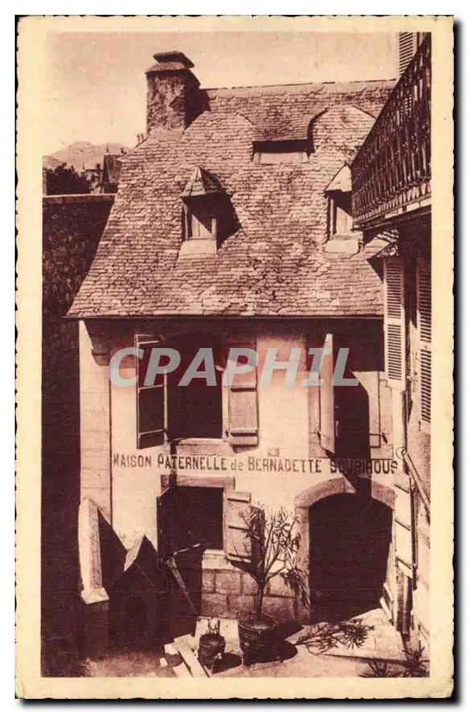 Paternalische Wohnung von Bernadette Soubirous — Lourdes — Edition Douchet - Vorderseite