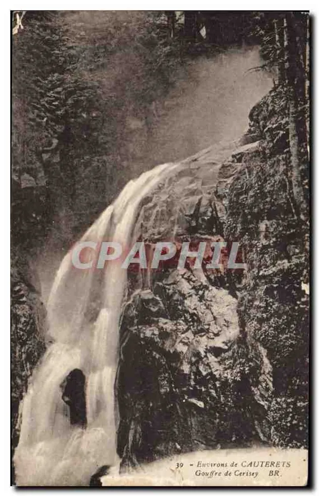 Abismo de Cauterets — Environs de Cauterets — Bloc Frères, editores, Bordeaux, n°30 - Frente