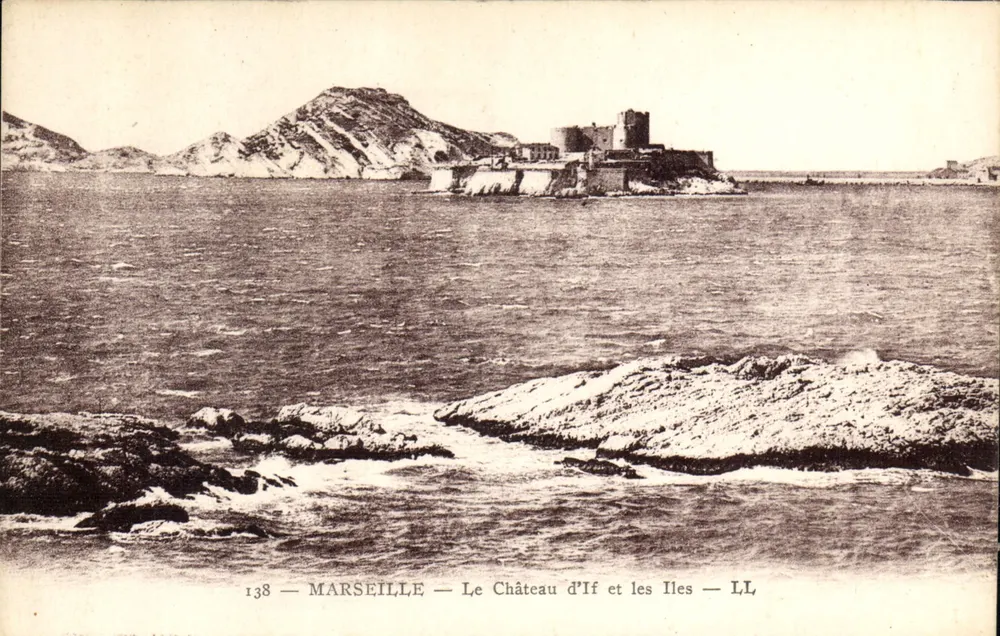 Marseille — O Castelo de If e as Ilhas — LL - Frente