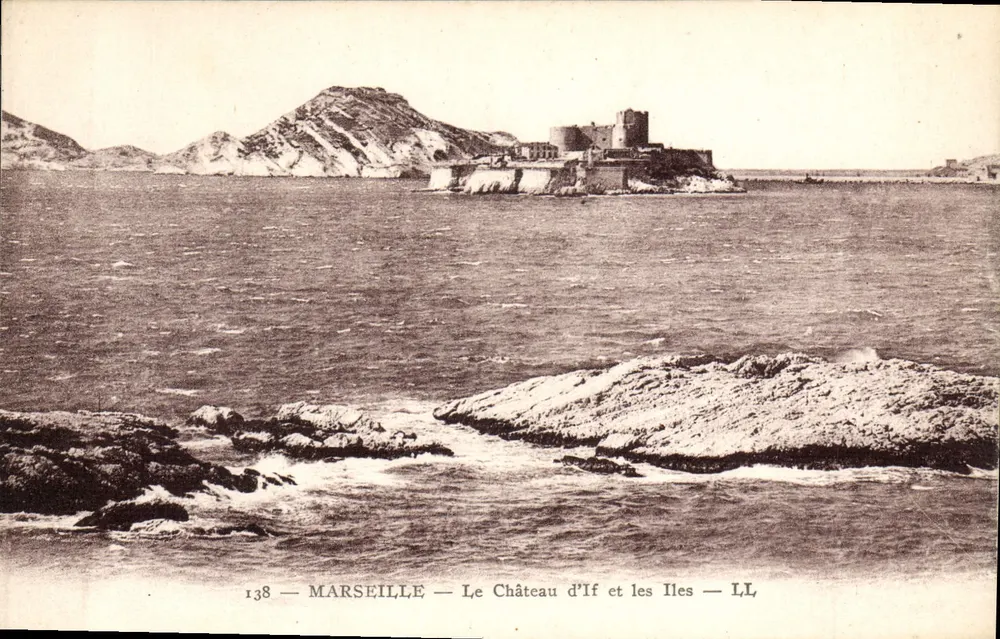 Marsella — El Castillo d'If y las Islas — n° 138 - Anverso