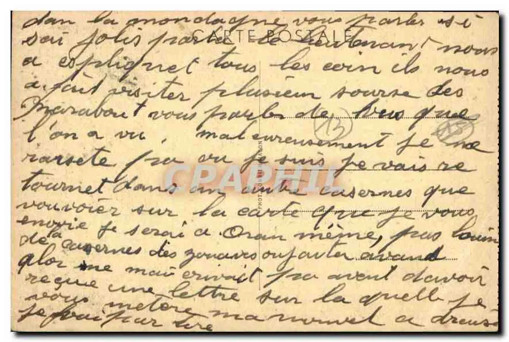 Marseille — Notre-Dame de la Garde — Cim - Verso