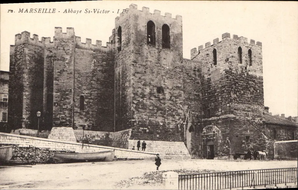 Marseille - Abadia de São Vicente - I.P. - Frente