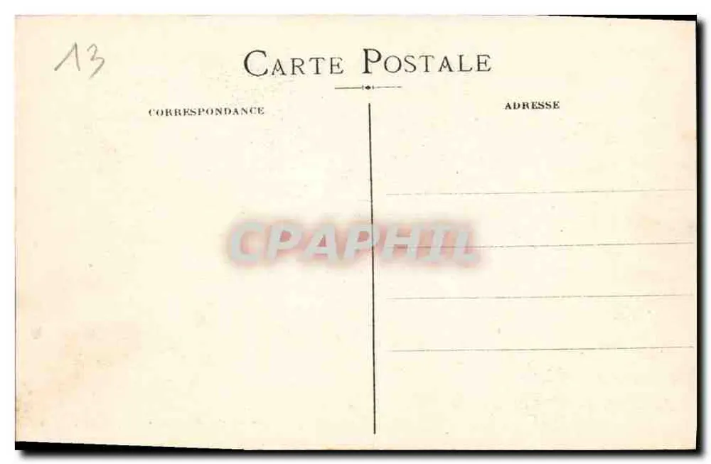 Marseille - Abadia de São Vicente - I.P. - Verso
