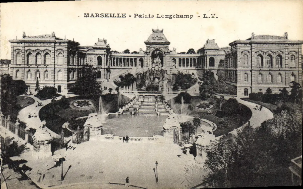Marselha - Palácio Longchamp - L.Y. - Frente
