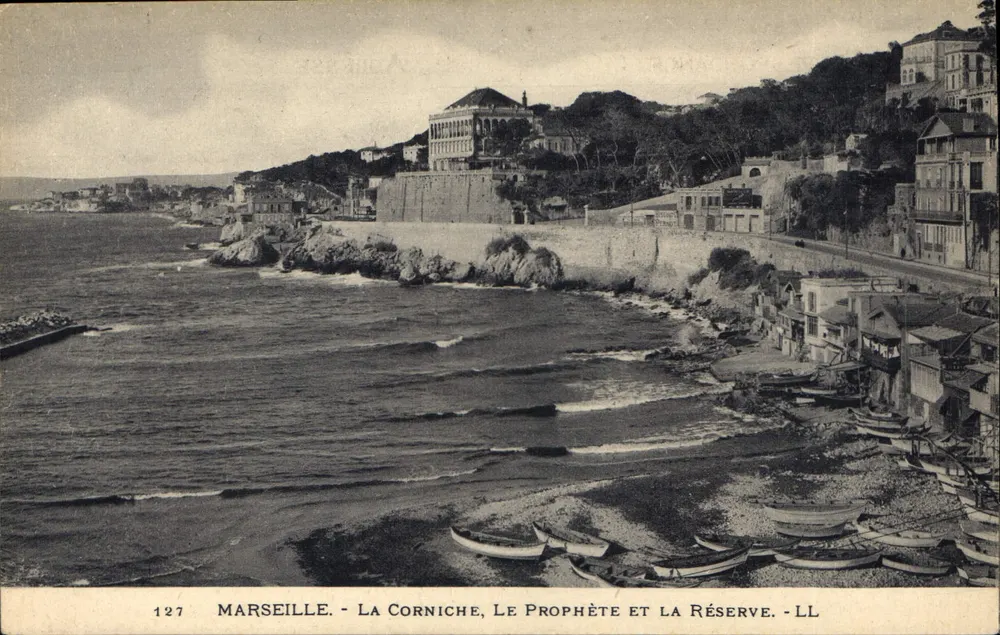 Marselha - A Corniche, O Profeta e A Reserva - LL - Frente