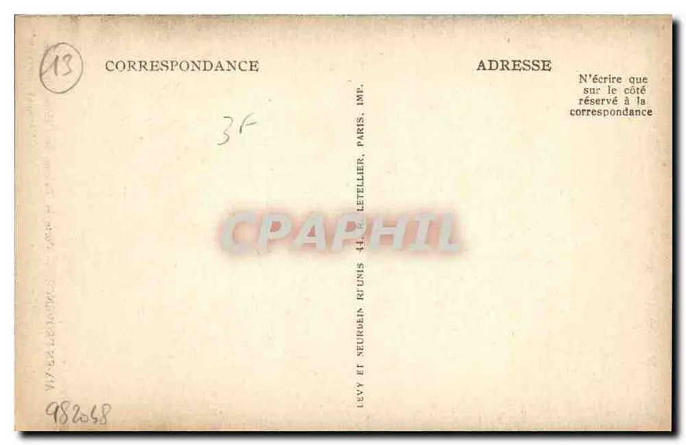 Aix-en-Provence — Tor und Balcon des Rathauses — Verlag Tavelle - Rückseite