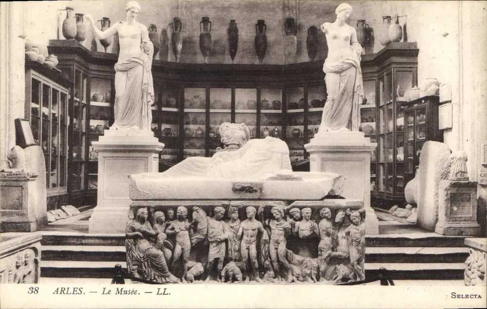 Arles — O Museu — LL. — Selecta - Frente