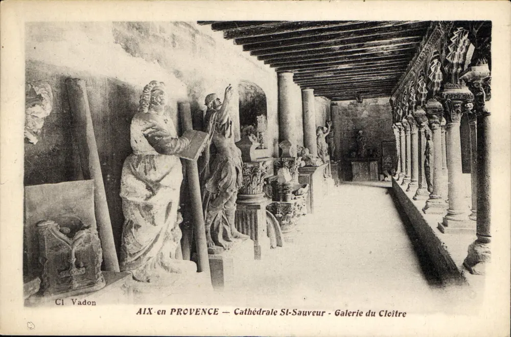 AIX-EN-PROVENCE — Kathedrale St-Sauveur — Galerie des Cloisters - Vorderseite