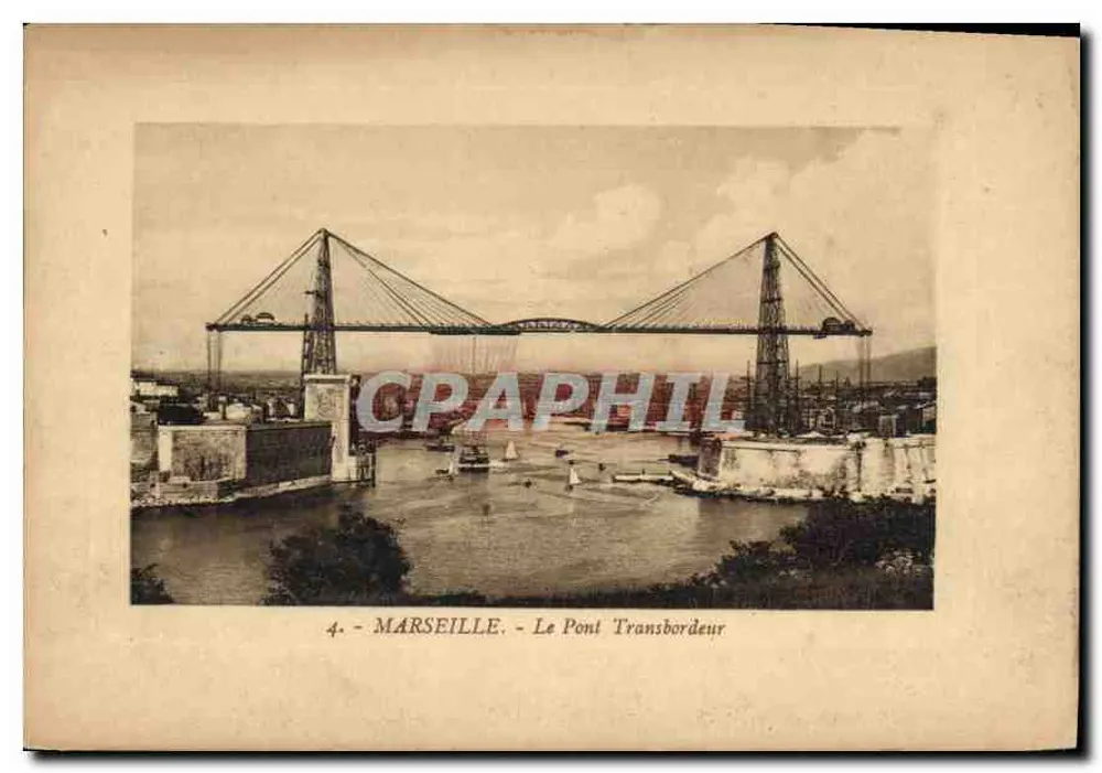 Marselha — O Ponte Transbordador - Frente
