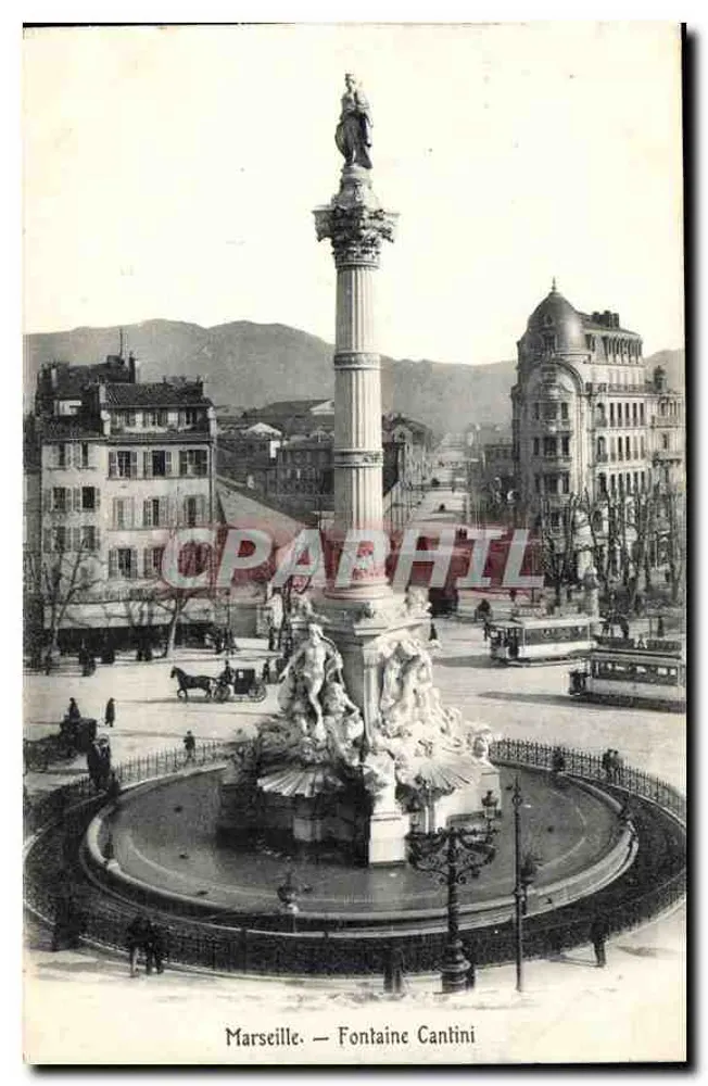 Marseille — Fontaine Cantini - Frente