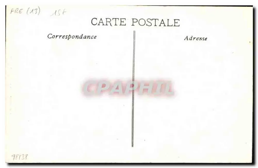 Marseille — Fontaine Cantini - Verso