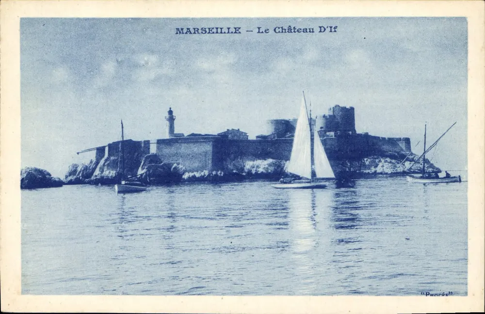 Marselha — O Castelo de If — Editor 'Phorès' - Frente