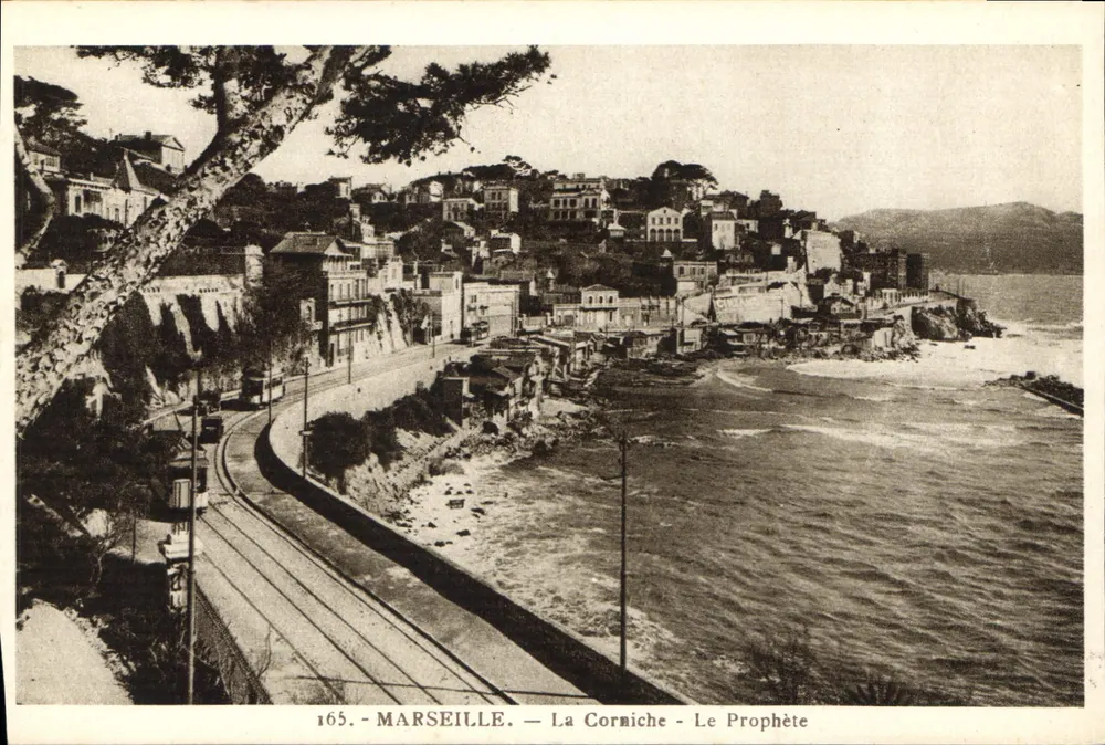 Marselha — A Corniche — O Profeta — Edição « A Coruja » - Frente