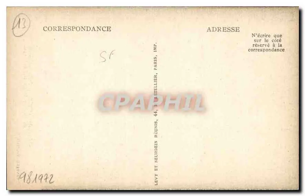 Aix-en-Provence — Innentor des ehemaligen Erzbischofssitzes — Tavelle Verlag - Rückseite