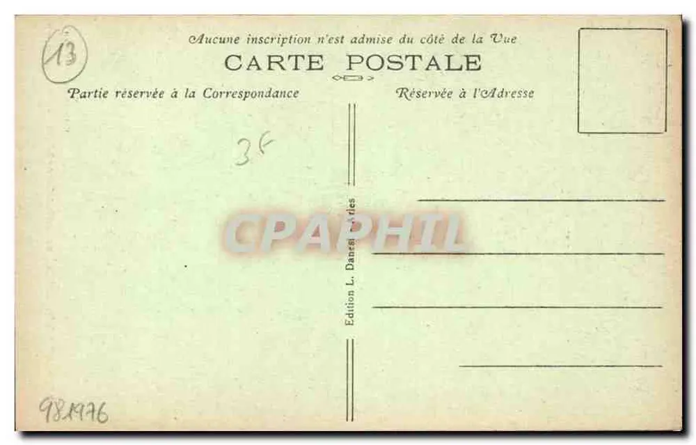 Arles - Claustro de São Trofimé - O Poço — Coleção de Arte Magali, n°81 - Verso