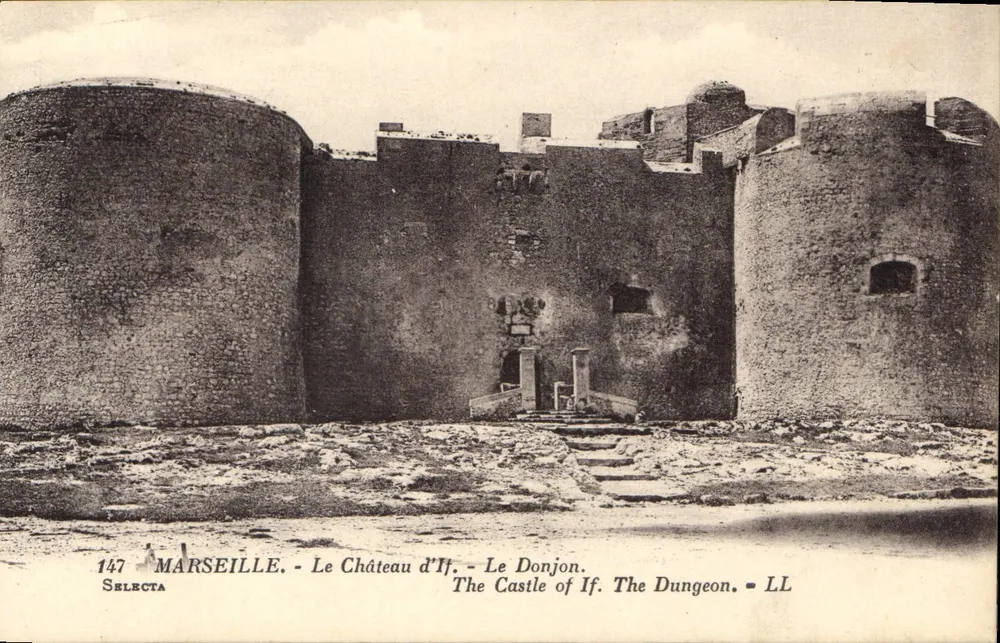O Castelo de If — O Donjon — Marselha — Selecta n°147 - Frente