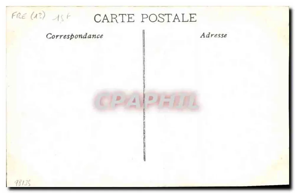 Marseille — Église des Réformées & monument des Mobiles - Rückseite