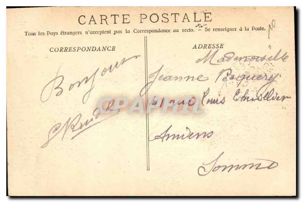 Marselha - O Forte St-Jean — Fototipia E. Lacour, n°57 - Verso