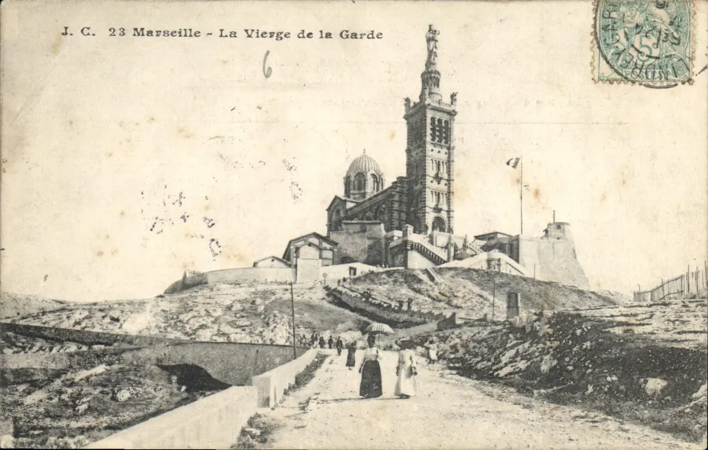 Marselha - A Virgem da Guarda — J.C. 23 - Frente