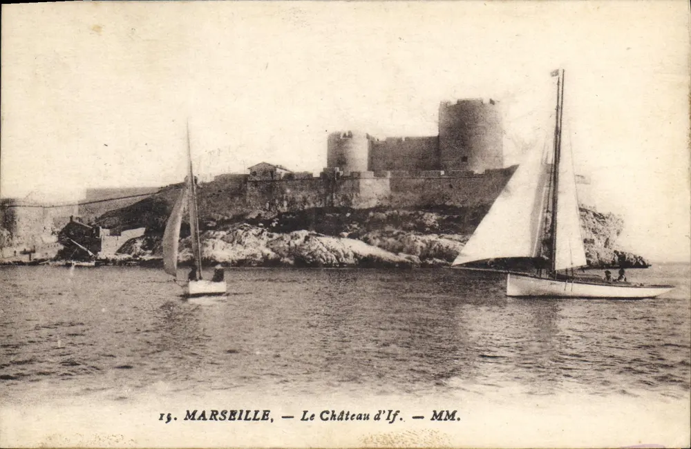 Marseille — O Castelo de If — MM. - Frente