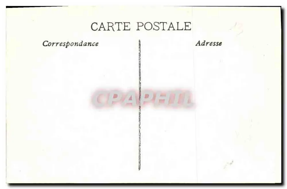 Marseille — Praça da Bolsa — n°58 - Verso
