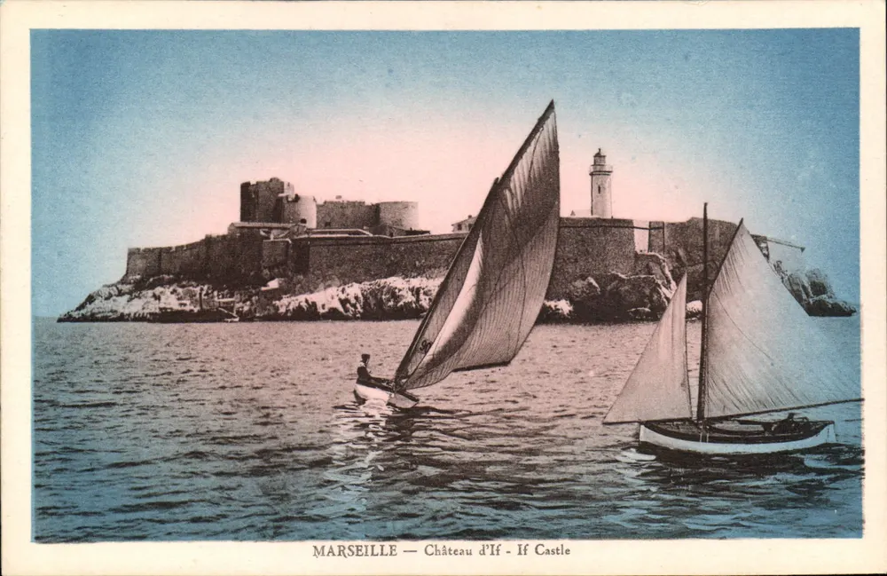 Marselha — Castelo de If — If Castle - Frente