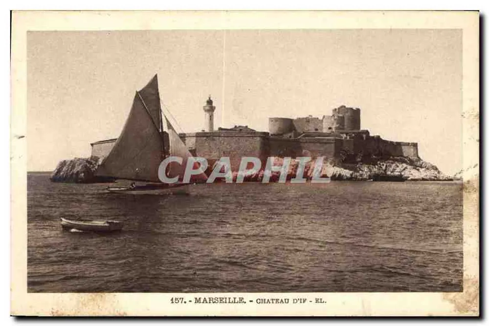 Marselha - Castelo de If - Editor EL, n° 157 - Frente