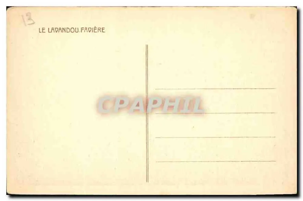 Vista della costa rocciosa — Le Ladandou.Fadière — n°13 - Verso