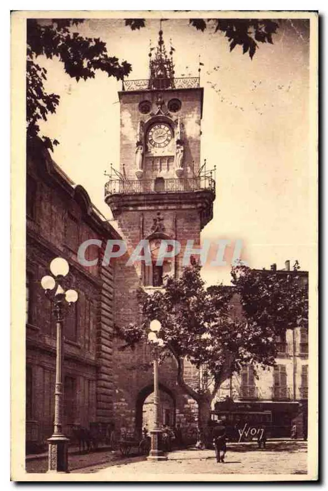 Turm der Uhr — Aix-en-Provence — Éditions d'Art Yvon - Vorderseite