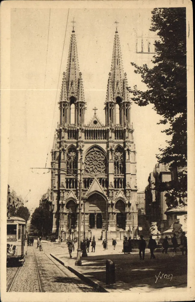 Kirche Saint-Vincent-de-Paul — Marseille — YVCN Kunstausgaben - Vorderseite