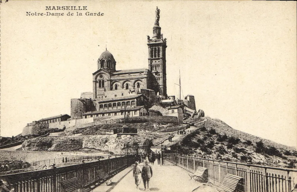 Marselha — Nossa Senhora da Guarda — editor não identificado - Frente