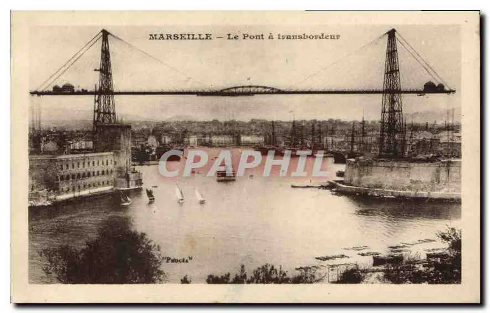 Marselha — O Ponte dos Transbordadores — 'Paocéa' - Frente
