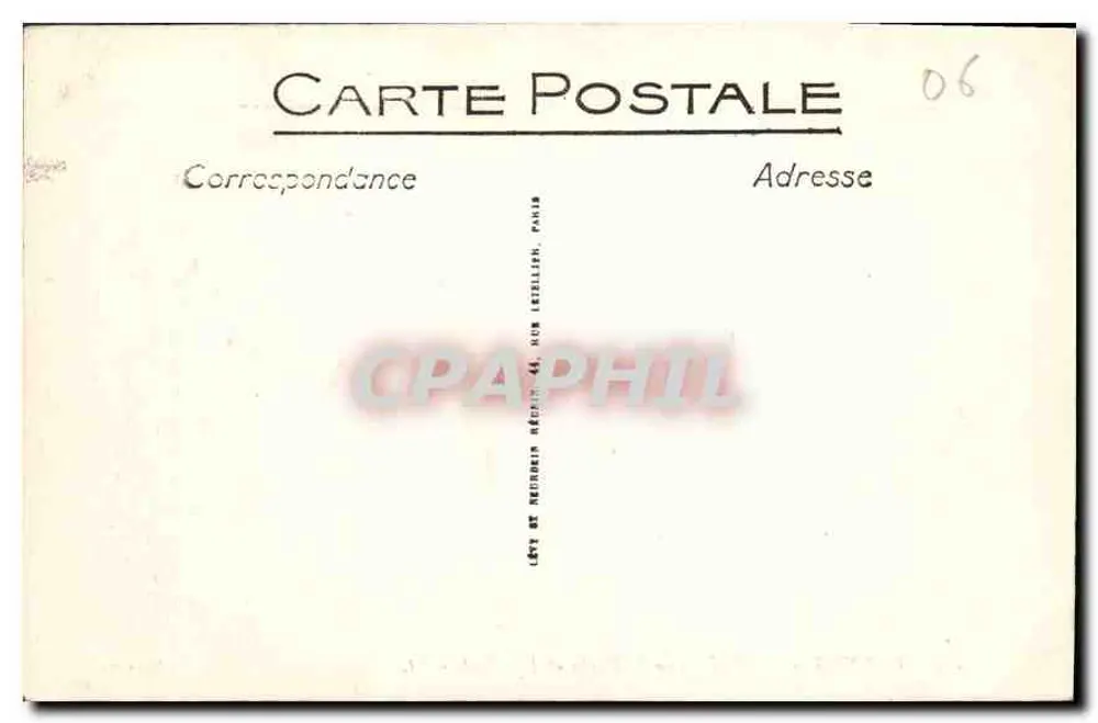 CANNES - Os Rochos da Bocca e o Estérel - LL - Sélecta - Verso