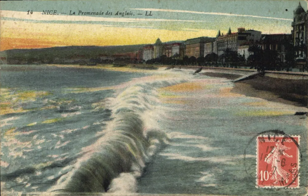 Nice — A Promenade dos Ingleses — LL - Frente