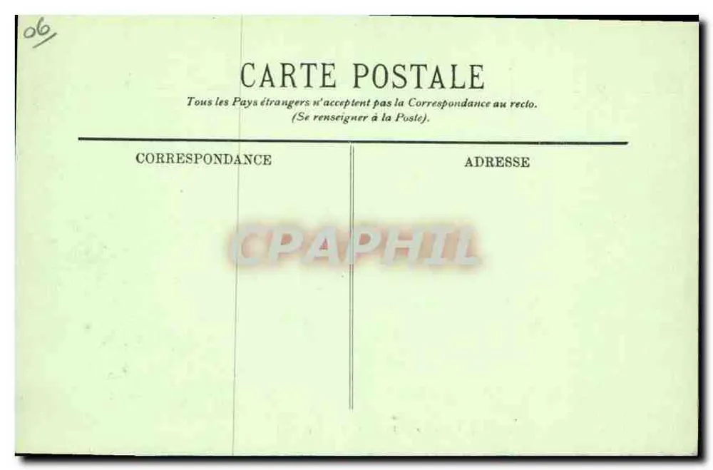 CANNES — Ansicht der Croisette und des Mont Chevalier — LL. — n° 525 - Rückseite