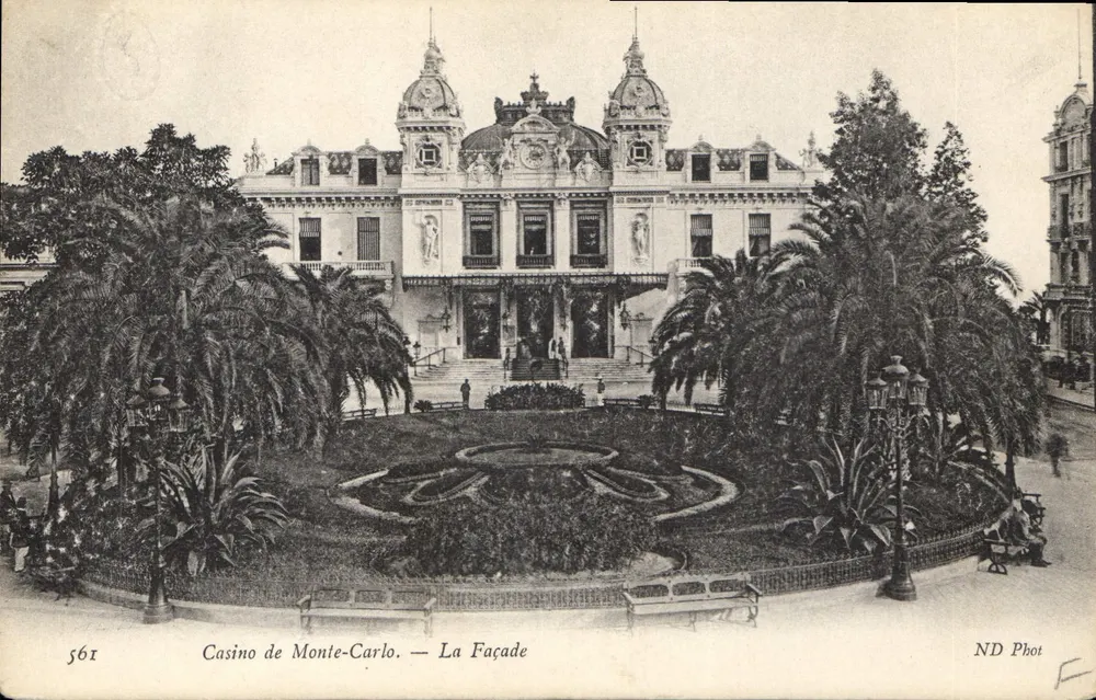 Casino de Monte-Carlo — A Fachada — ND Phot, n° 561 - Frente