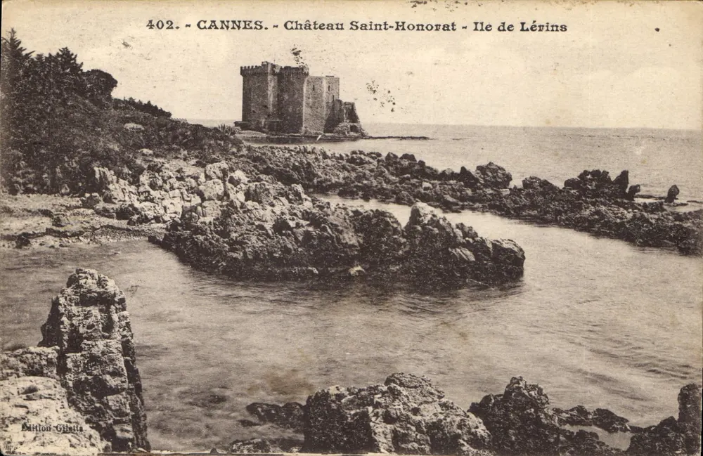 CANNES - Schloss Saint-Honorat - Insel Lérins — Edition Giletta, n° 402 - Vorderseite